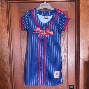 Brooklyn Button-Up Jersey Dress